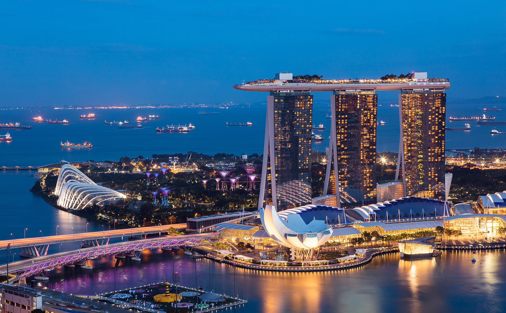 Las Vegas Sands дополнительно вложит $1 млрд в курорт Marina Bay