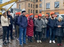 Архангельская СРО демонстрирует студентам «настоящую стройку»